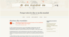 Desktop Screenshot of eldiamundial.com